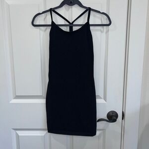 Tna Aritzia Black Tank Mini Dress Size XS‎